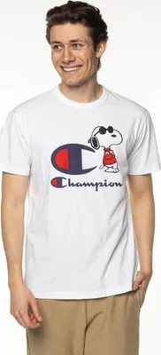 Obrázok produktu pre Champion Trička X Peanuts, 217808T061WHITE, Veľkosť: 173