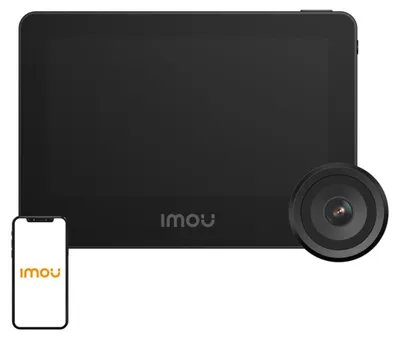 Produktbild von Imou VD1-5M0S, Kunststoff, Schwarz, SD, 512 GB, CE, 5 MP
