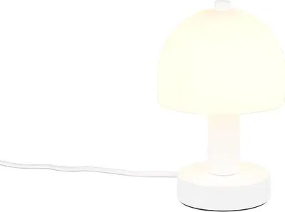 Produktbild von Trio - Tischlampe GLENN - Weiß - 12x12x19 cm