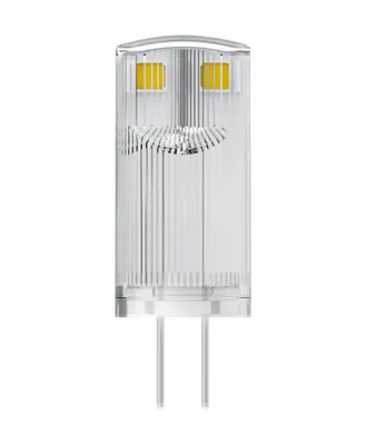 Produktbild von Osram PIN 10 320° 0.9 W/2700K G4 2PCS LED-Kapsel, Sockel G4, 0,9 Watt, Warmweiß, 2700 K, 1kWh/1000h