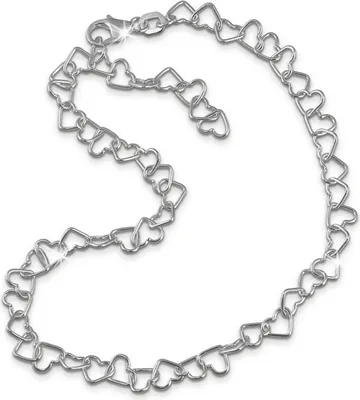 Produktbild von SilberDream 25cm Fußkette Damen silber allergenfrei Herzchen Echt Silber D2SDF2146J