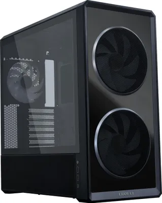 Immagine prodotto di LIAN LI LANCOOL 217 INF Custodia per PC, midi tower, vetro temperato, illuminazione RGB - nero