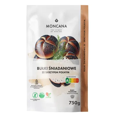 Produktbild von MONCANA Frühstücksbrötchen mit Schachtelhalm 750 g