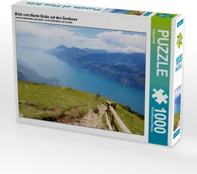 Produktbild von Calvendo Blick vom Monte Baldo auf den Gardasee 1000 Teile Puzzle quer 640x480mm, Albilt Rabea; 7334683