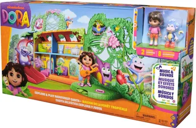 Obrázok produktu pre Spin Master Dora Playset Rainforest Casita so zvukom