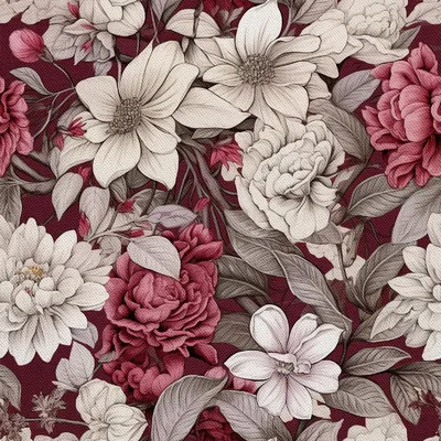 Obrázok produktu pre OUTDOOR DEKOSTOFFE OXFORD - Motiv Blumen I DX5498