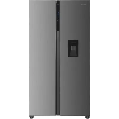 Produktbild von Heinner HSBS-HM529NFXWDE++ Side-by-Side Kühlschrank 529L, No Frost, Wasserspender, Touch-Display, Edelstahl