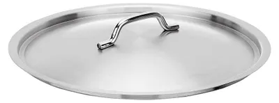 Image de Casseroles Agnelli en acier inoxydable 18/10, couvercle de 20 cm, en acier