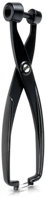 Produktbild von Kirsch- und Olivenentsteiner, schwarzes Aluminium, 19 cm