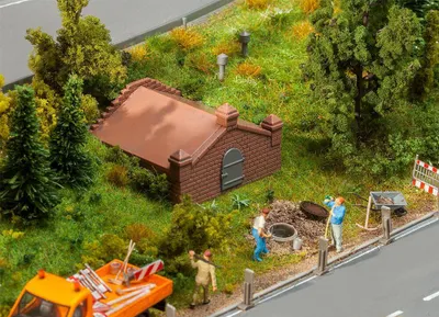 Produktbild von Faller 180387 Brunnen und Quelleinfassung Spur H0 in