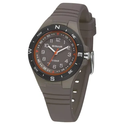 Produktbild von Sinar XB-23-5 Uhr Junge Kinderuhr Silikon braun