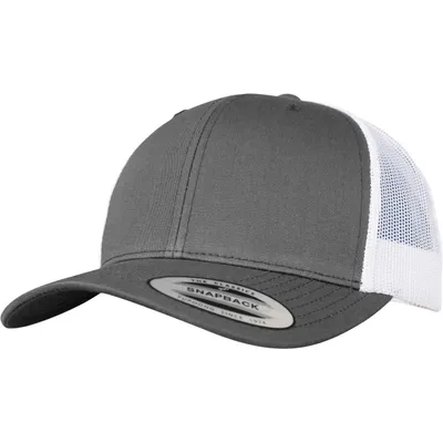 Obrázek produktu pro Yupoong Retro Trucker Cap dunkelgrau/weiß Uni