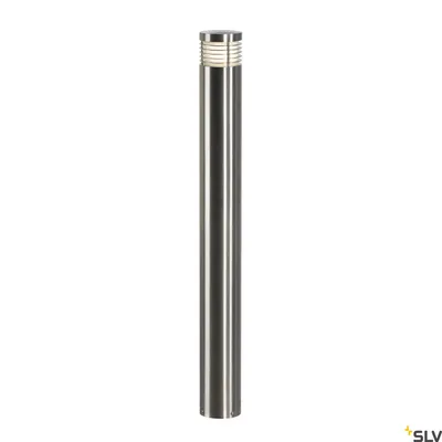 Image de SLV 230069 Vap Slim Outdoor free standing light Energy-saving bulb E-27 20 W Stainless steel (brushed)