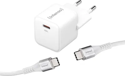 Obrázek produktu pro Napájecí adaptér Intenso 30W USB-C s kabelem USB-C (7803042)