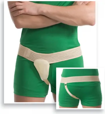 Produktbild von Bandage Bruch doppelseitig Bauch Gurt Stützung MT5001 Gr.M/L-96-116cm
