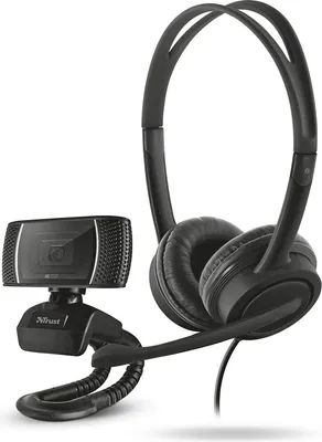 Produktbild von Trust Doba, 1280 x 720 Pixel, 720p, Auto, USB, Schwarz, Clip / Ständer