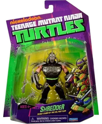 Produktbild von Teenage Mutant Ninja Turtles World of TMNT Actionfigur Shredder 11 cm
