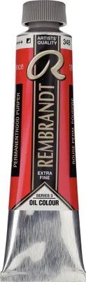 Obrázok produktu pre Olejová farba Rembrandt v tube 40 ml, permanentná červeno-fialová 348
