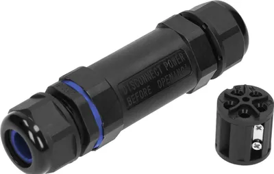 Produktbild von ORNO OR-AE-13604 Kabelverbinder Wasserdicht || Gerade || IP68 ||M25 || 5x6mm² || 450V/30A