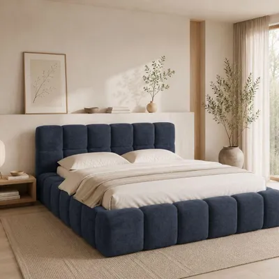 Produktbild von Polsterbett NUBO Premium 180x200 cm mit Bettkasten – Stoff: Perfect Harmony 77