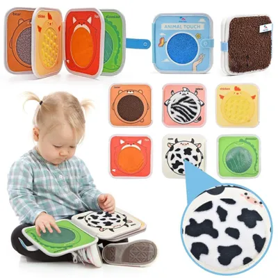 Obrázek produktu pro 2Kids Toys Senzorická kniha Zvířátka