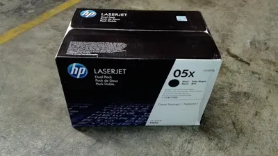 Obrázok produktu pre HP 05X - 2 balenia - vysoká výťažnosť - čierna - originálna - LaserJet - tonerová kazeta (CE505XD)