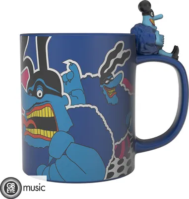 Produktbild von THE BEATLES - Tasse 3D handle - Blue Meanie