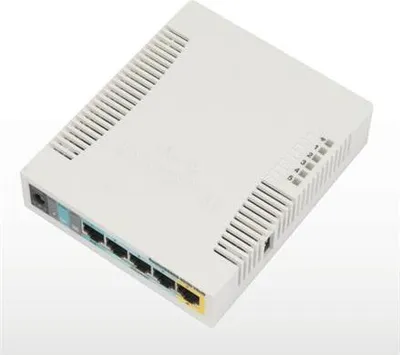 Produktbild von Mikrotik RB951Ui-2HnD, 2,4 GHz, 10,100 Mbit/s