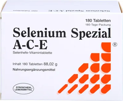 Produktbild von Selenium Spezial A-C-E Selenhefe-Vitamintabletten, 180 St. Tabletten