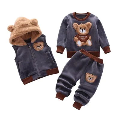 Produktbild von Kuscheliger Winter-Sweatanzug für Kinder
