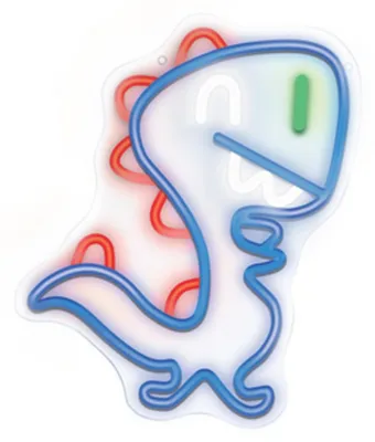 Obrázek produktu pro NEON LED USB dinosaurus neonové světlo dekorace světla neonové znamení, LED neonové znamení nástěnné dekorace pro dětský pokoj ložnice stěna strana dárky dekorace