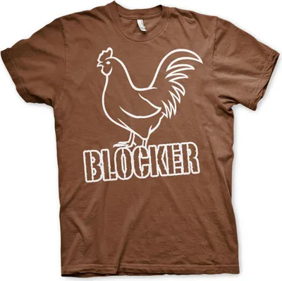 Produktbild von Cockblocker T-Shirt - Small - Brown