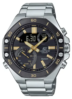 Produktbild von Casio Herren Armbanduhr Edifice ECB-10DB-1A9EF Bluetooth® Smart Edelstahl