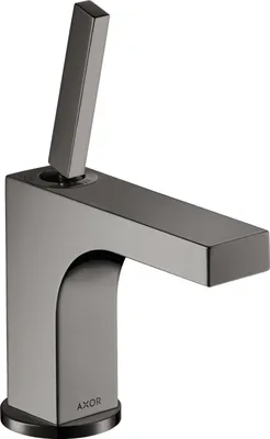 Produktbild von Einhebel-Waschtischmischer AXOR CITTERIO DN 15 m ZAG 1 1/4Zoll ComfortZone 90 pol ComfortZone 90 polished black chrome