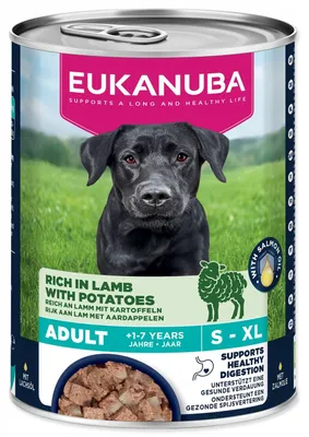 Zdjęcie produktu dla Mokra karma dla psa EUKANUBA DOG CAN ADULT jagnięcina z ziemniakami 400G