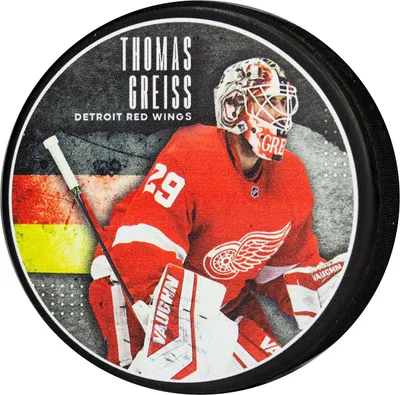 Produktbild von NHLPA DEUTSCHE SPIELER PUCKS - BLISTER, Spielername:DET - T. Greiss