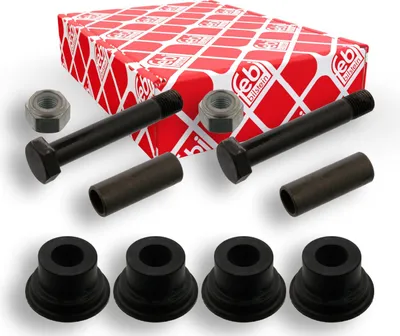 Produktbild von FEBI BILSTEIN Reparatursatz Fahrerhausstabilisator 02674 passend für MERCEDES-BENZ NG Gummi 0,555kg