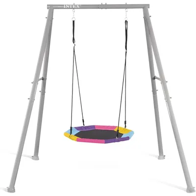 Immagine prodotto di Altalena Per Bambini 3-10 Anni Cm.201X235X200H. - cm.201x235x200h. - peso kg.24,6 (44112)