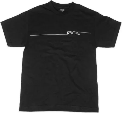 Produktbild von Ride Zero Logo Kurzarm-t-shirt Schwarz M Mann Schwarz M