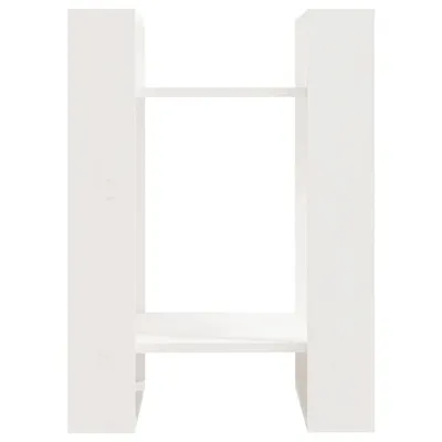 Produktbild von "2026 Aktion"Bücherregal/Raumteiler - CLORIS - Standregal - Robust und langlebig - Weiß 41x35x57 cm Massivholz Kiefer - DEMöbel9498898