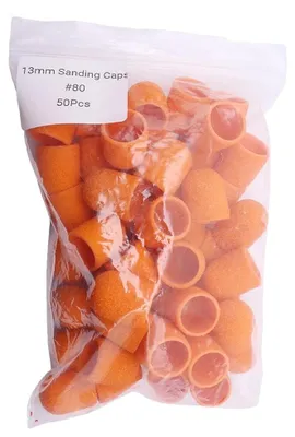 Immagine prodotto di Punte abrasive per lime, confezione da 50 pezzi, ideali per manicure e pedicure, 50 pezzi, diametro 13 mm