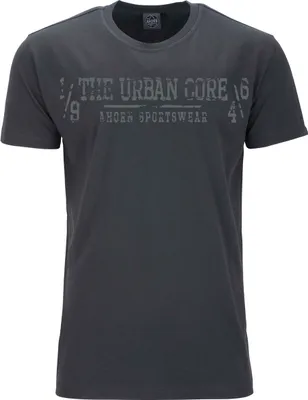 Produktbild von Übergrößen T-Shirt The Urban Core grau AHORN SPORTSWEAR Iron Grey 6XL
