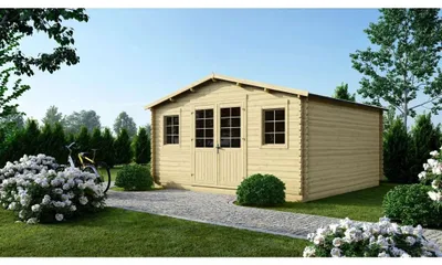 Produktbild von Gartenhaus, Gerätehaus 20m2 - 5x4m - 40mm