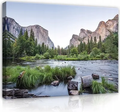 Produktbild von Leinwandbilder Natur Landschaft 120x80 cm XXL Modern Canvas Bilder Leinwandbild Schlafzimmer Wohnzimmer Wandbilder Kunstdruck Wand Bild auf Leinwand Aufhängefertig