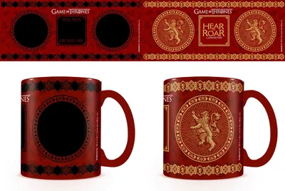 Produktbild von Game Of Thrones - Lannister - Thermoeffekt Tasse - Größe Ø8,5 H9,5cm