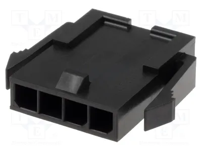 Obrázok produktu pre 2x samica, kábel-kábel, pripojenie 3,0 mm, 4 póly, kód: 43640-0400, konektor Signteck
