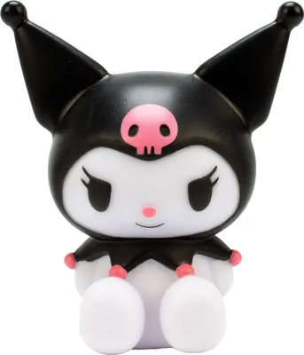 Image de Lampka Nastrojowa Kuromi Sanrio 11 cm z Portem Micro USB