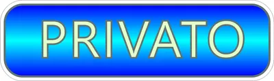 Produktbild von Selbstklebendes fotolumineszierendes 3D-Schild "Privat"