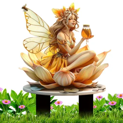 Image de Petites sculptures en céramique faites à la main, idéales pour les pots de fleurs