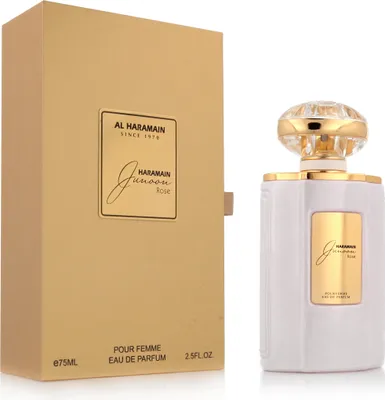 Produktbild von Al Haramain Junoon Rose Eau De Parfum Pour Femme 75ml Spray